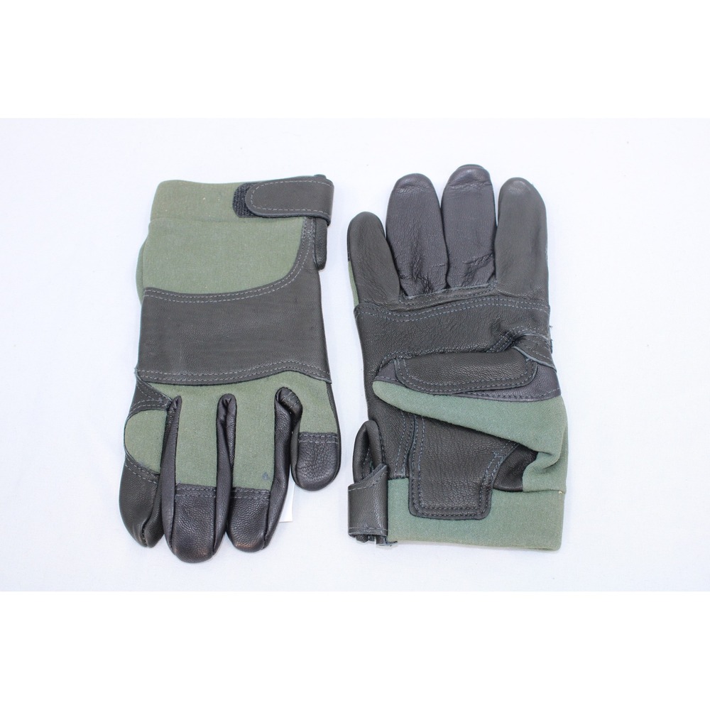 Southwest Motorsports Combat Gloves Green Kevlar Leather Short CG-KP-06-11 XL